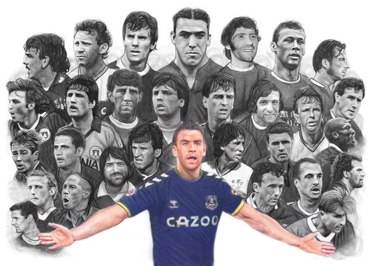 Everton Legends x Coleman Print